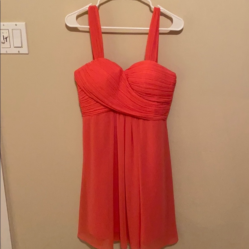 Peach Bridesmaid Dress